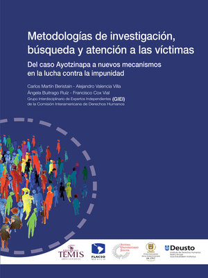 cover image of Metodologías de investigación, búsqueda y atención a las víctimas